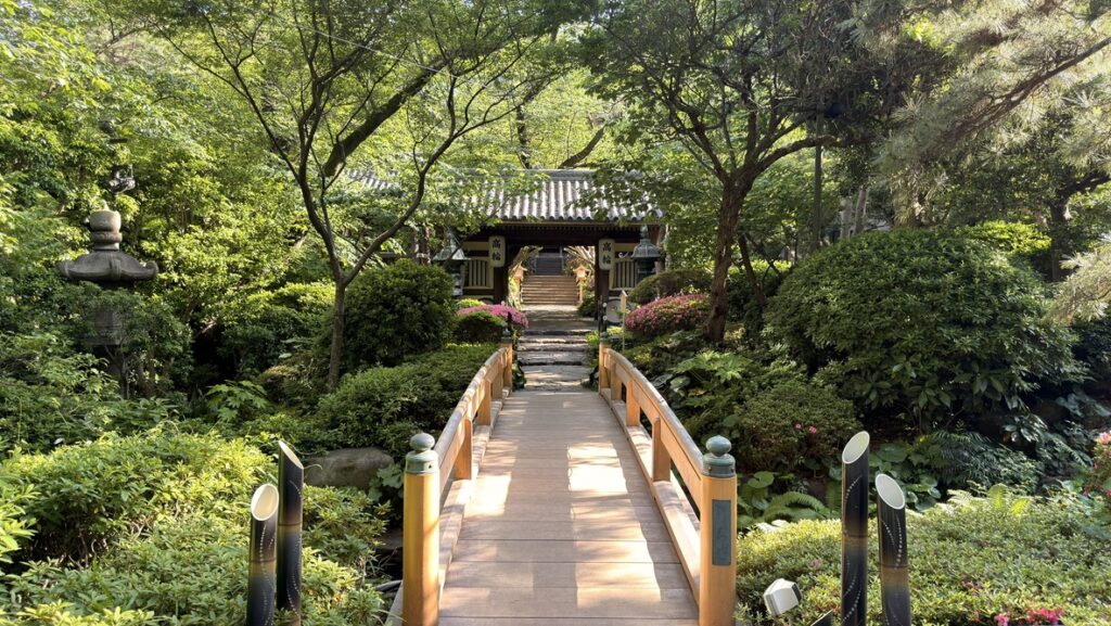 高輪 花香路 SLH宿泊記|日本庭園