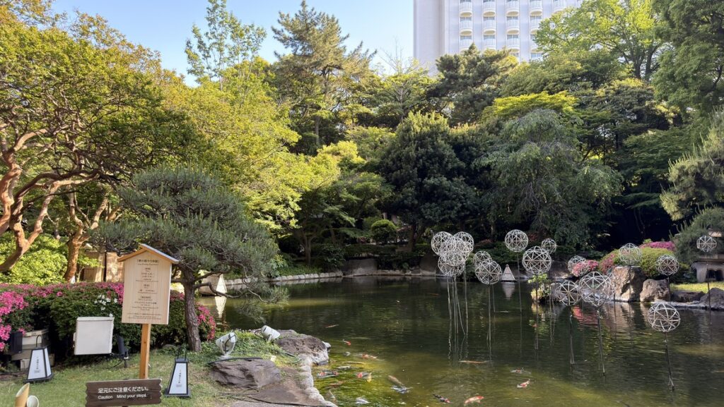 高輪 花香路 SLH宿泊記|日本庭園