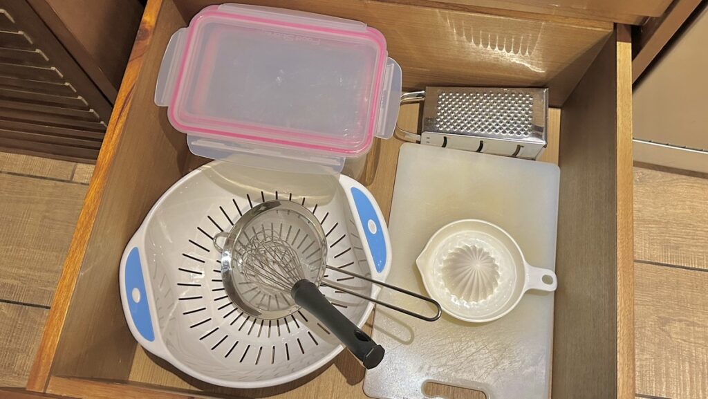 保存容器と調理用品