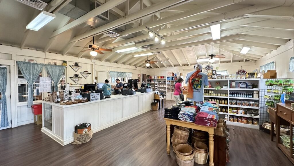 Kauaʻi Coffee Companyビジターセンターの店内
