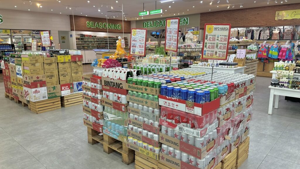 飲料売り場