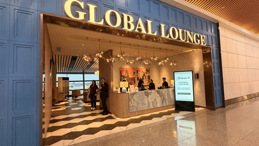 シンガポール航空ビジネスクラスで利用したGLOBAL LOUNGE