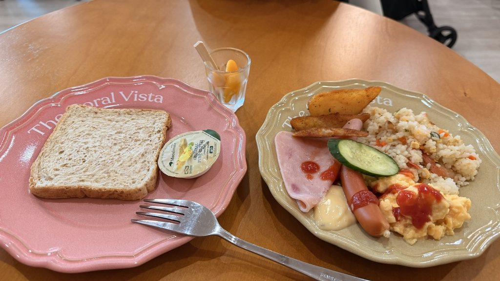 The Coral Vistaで選んだ朝食